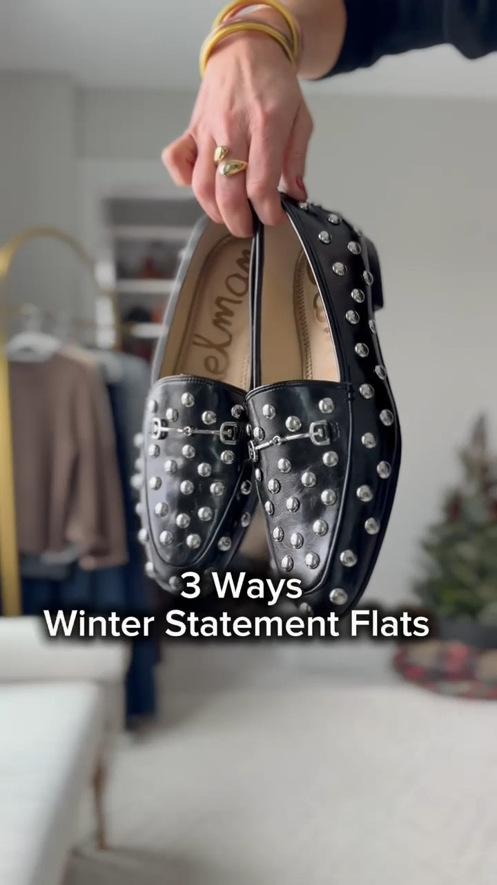 3 easy ways to style statement flats!

#LTKootd #LTKSeasonal #LTKHoliday