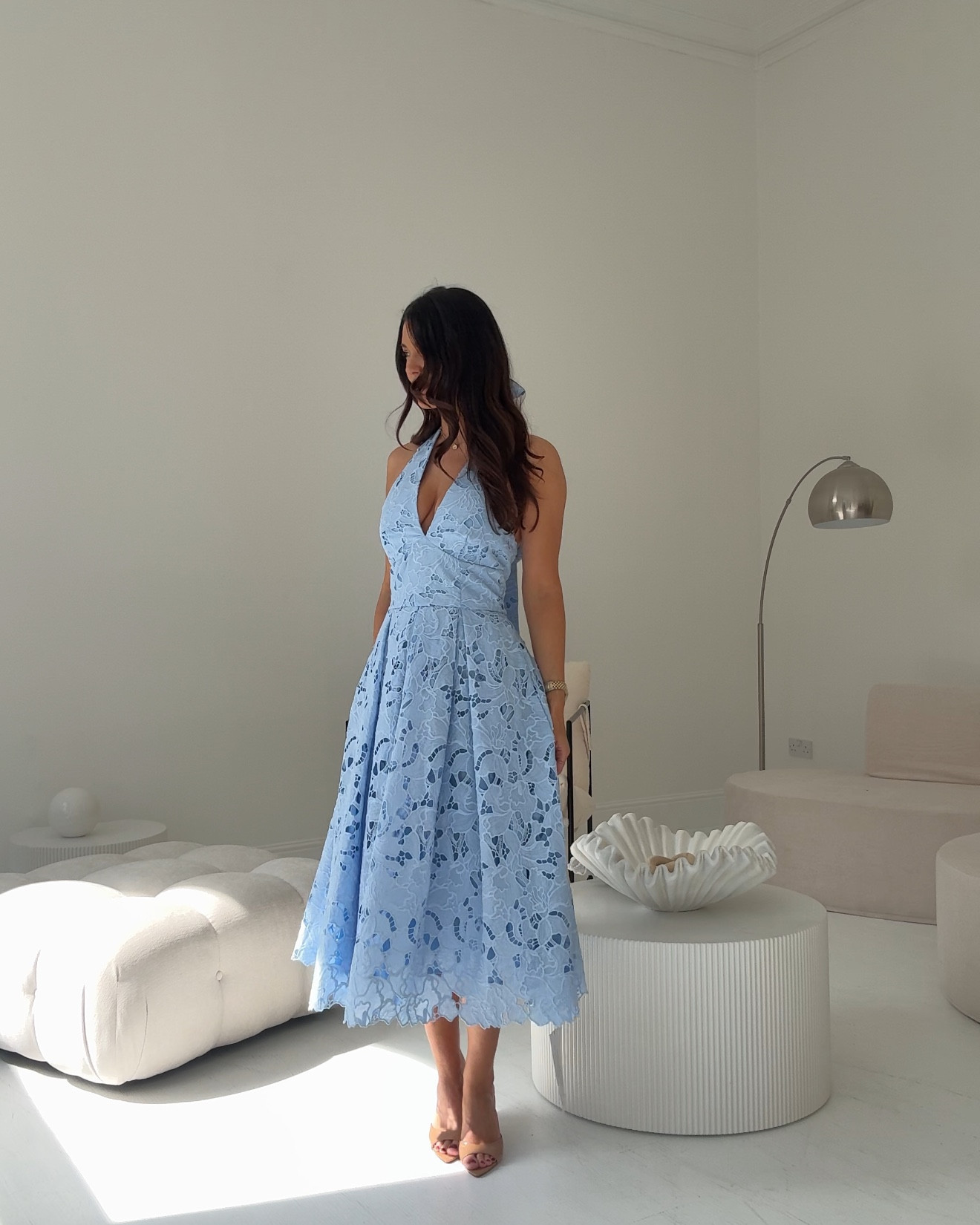 Wedding guest dress in blue #weddingguest #racesdress #occasiondress #bluedresd 

#LTKsummer #LTKwedding #LTKdresses