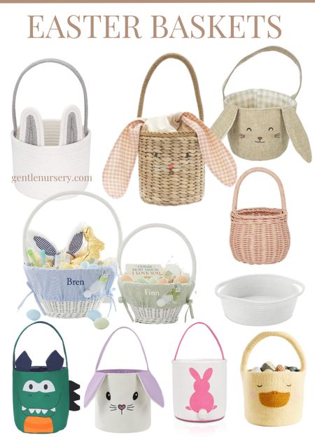 Super cute Easter baskets for babies and little ones! 

#LTKbaby