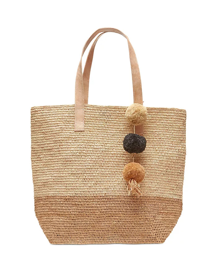 Montauk Color Block Raffia Tote | Bloomingdale's (US)