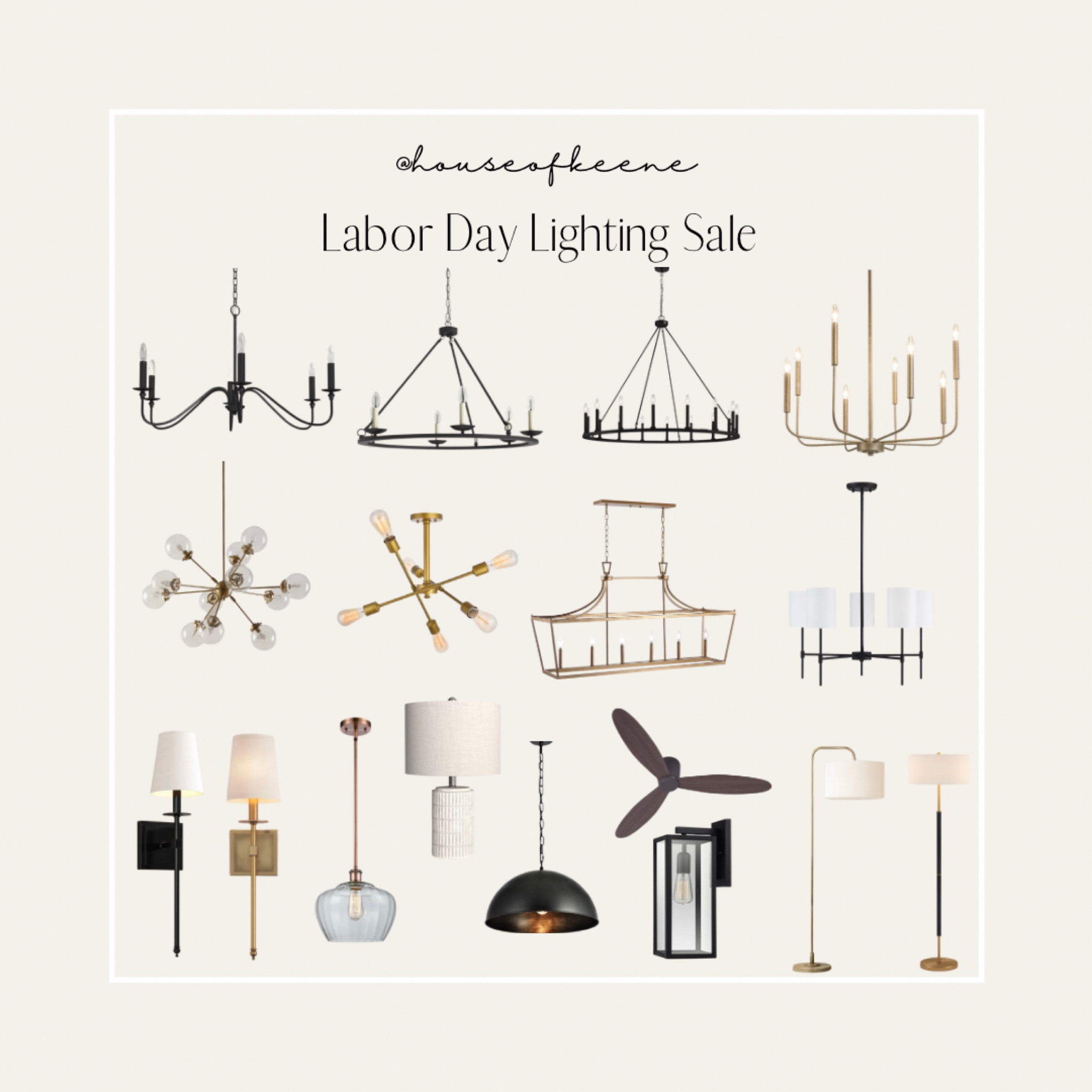 Wayfair Labor Day Lighting Sale 

#wayfair #lighting #pendants #chandelier #lamps #ceilingfan

#LTKunder100 #LTKsalealert #LTKSale