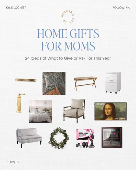 [2 of 2] 24 gifts for the home to give or request this year for Mother’s Day.

#LTKGiftGuide