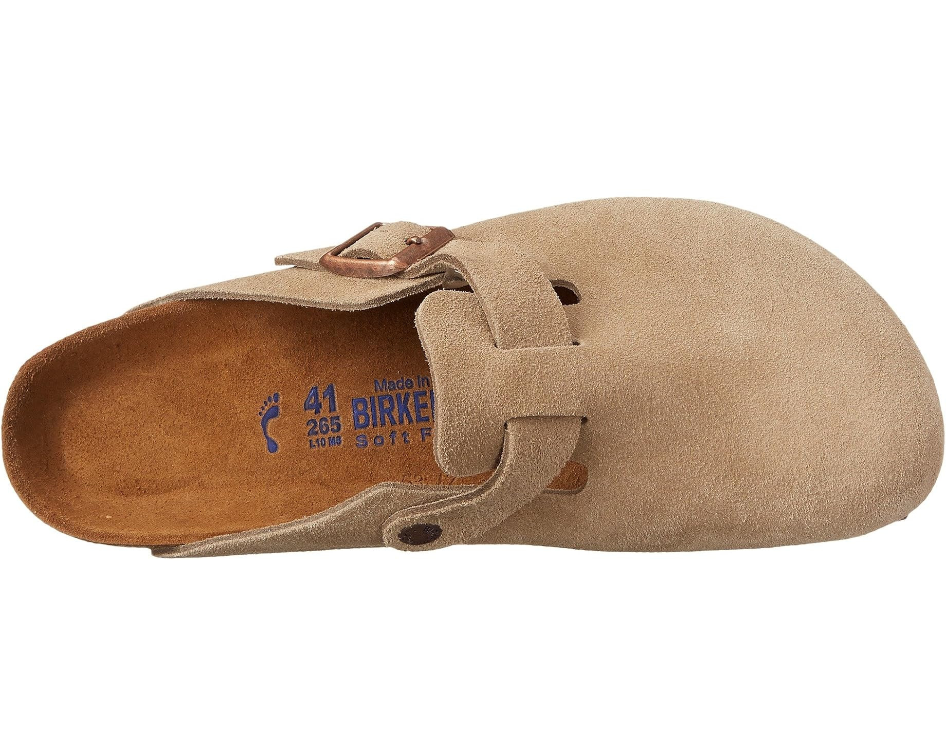 Boston Soft Footbed - Suede (Unisex) | Zappos