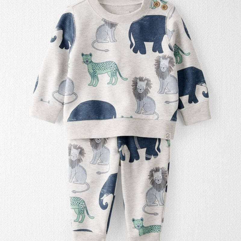 Organic Cotton 2-Piece Sweatsuit | Carter's