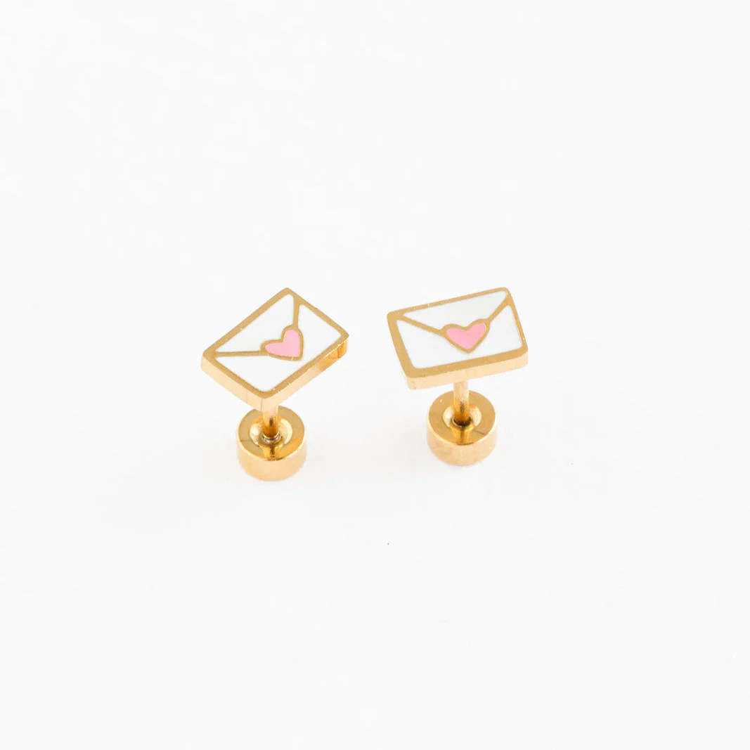 Love Note Stud Earring | Pip Pop Post