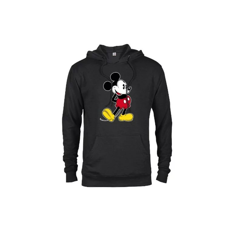 Disney Mickey Mouse Classic Pose - Pullover Hoodie for Adults- Customized-Black | Walmart (US)