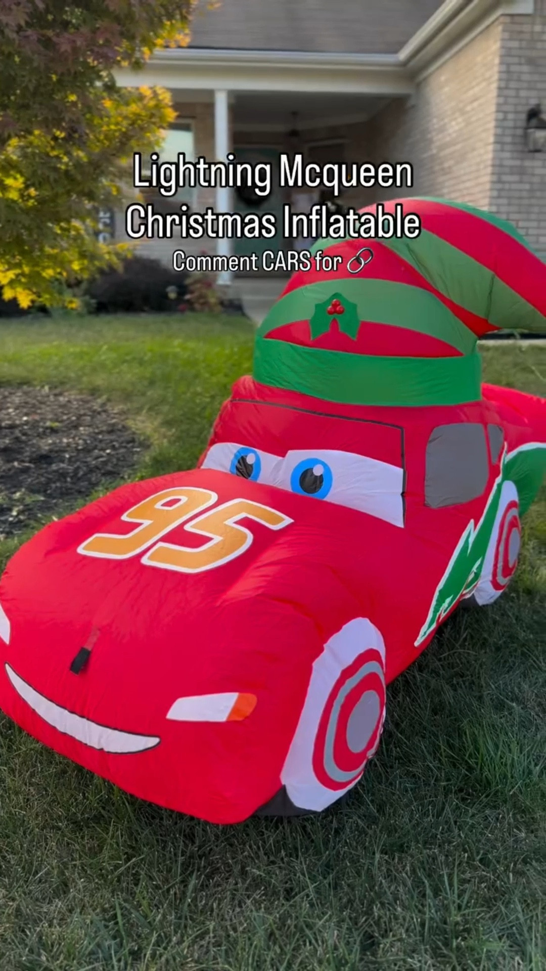Lightning McQueen Christmas inflatable. Christmas decor, Christmas inflatables, Lowe’s find, Amazon find, Target find, holiday decor, Christmas decor, cars lover, toddler, cars on the road, lightning McQueen  
#carschristmas #mcqueen #cars #lightningmcqueen #christmasdecor #lowesfinds

#LTKHoliday #LTKHome #LTKSeasonal
