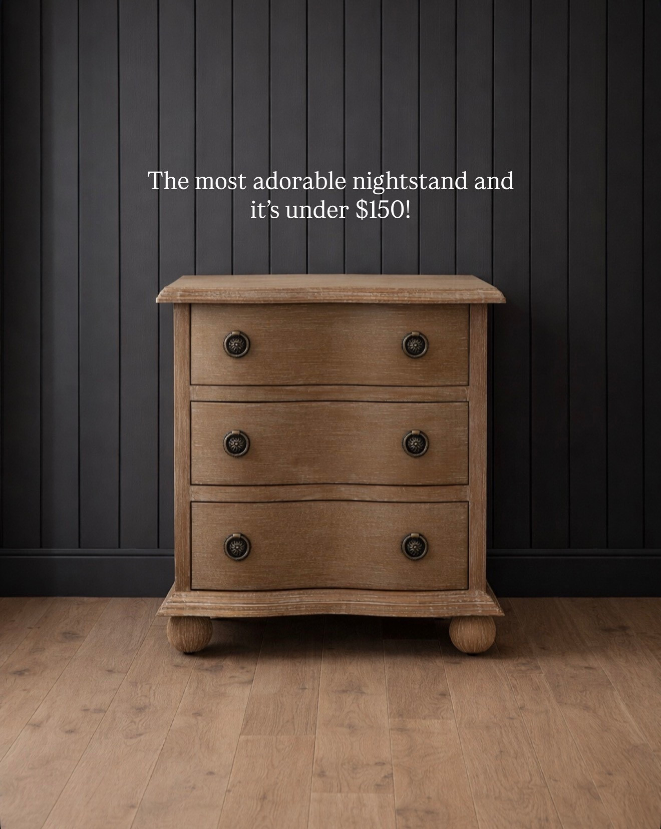 The prettiest nightstand for $150! Looks like pottery barn but on a budget  

#LTKHome #LTKSaleAlert