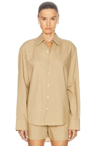 Comme Si La Shirt Classica Shirt in Tan | FWRD 