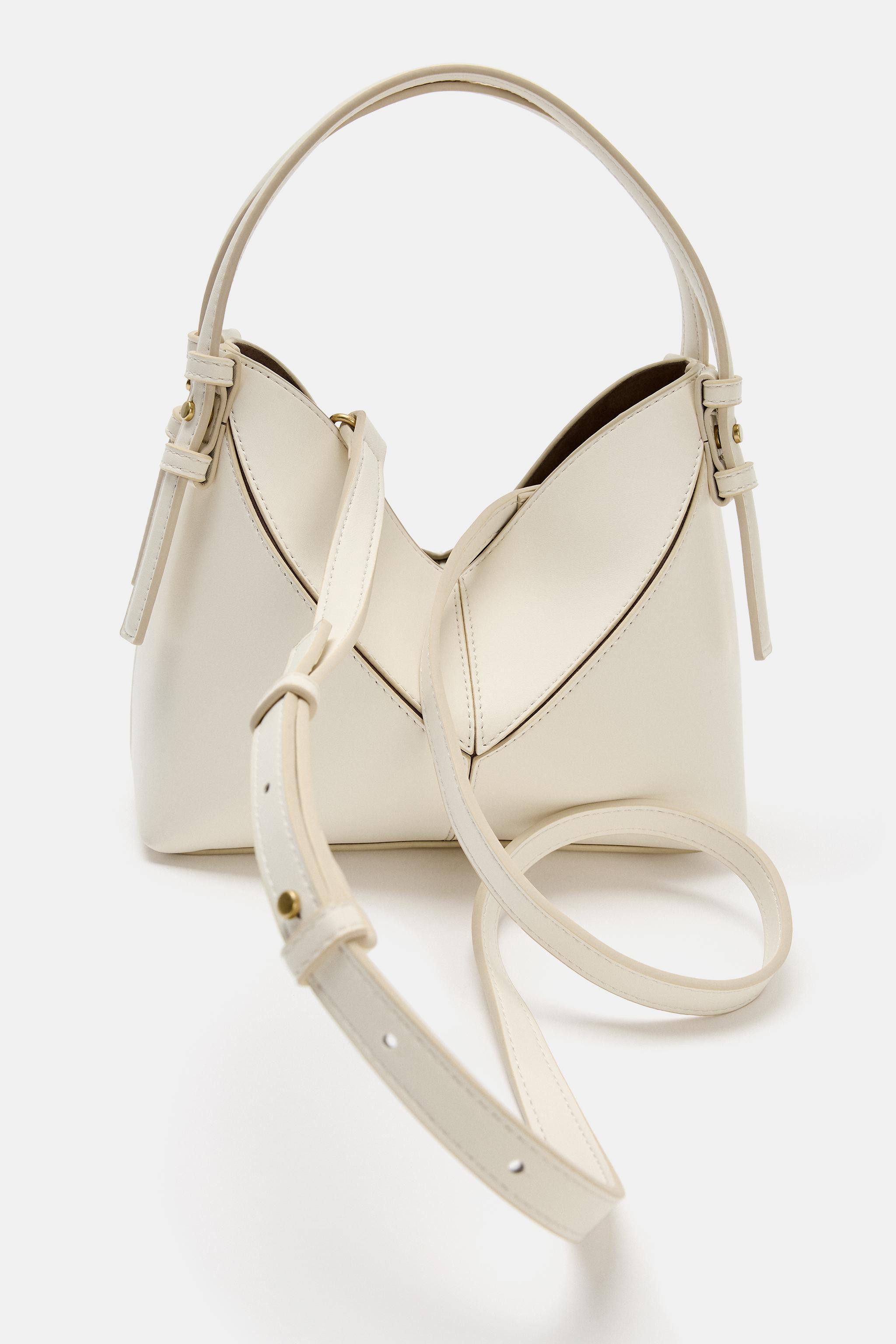 MINI SEAM DETAIL BUCKET BAG | Zara US