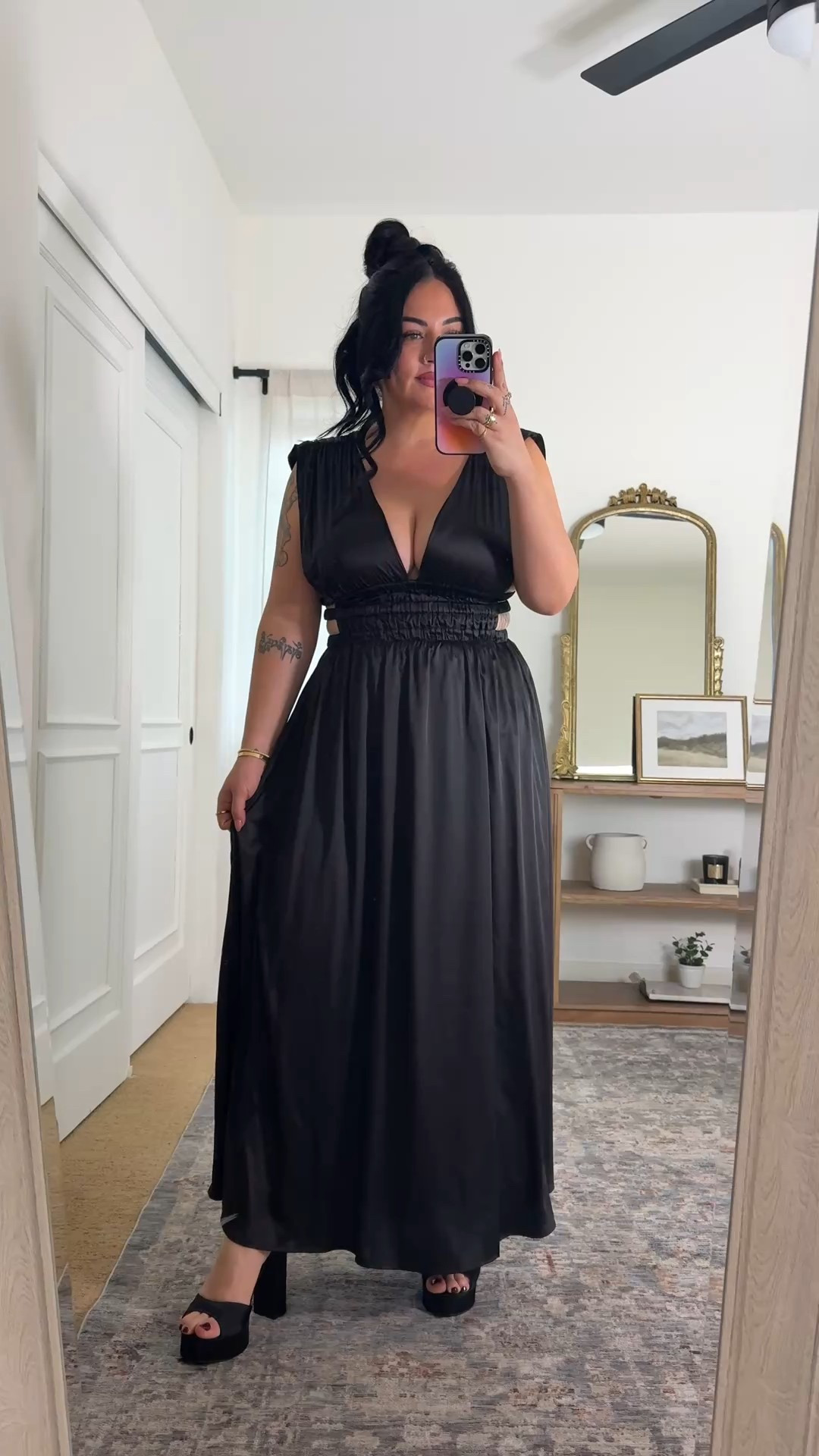 wearing a size large in this express dress! 

#LTKootd #LTKNYFW #LTKValentine