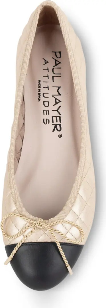 Best Cap Toe Quilted Ballet Flat (Women) | Nordstrom