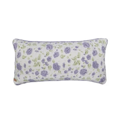 Lavender Rose Cotton Lumbar Pillow | Wayfair North America