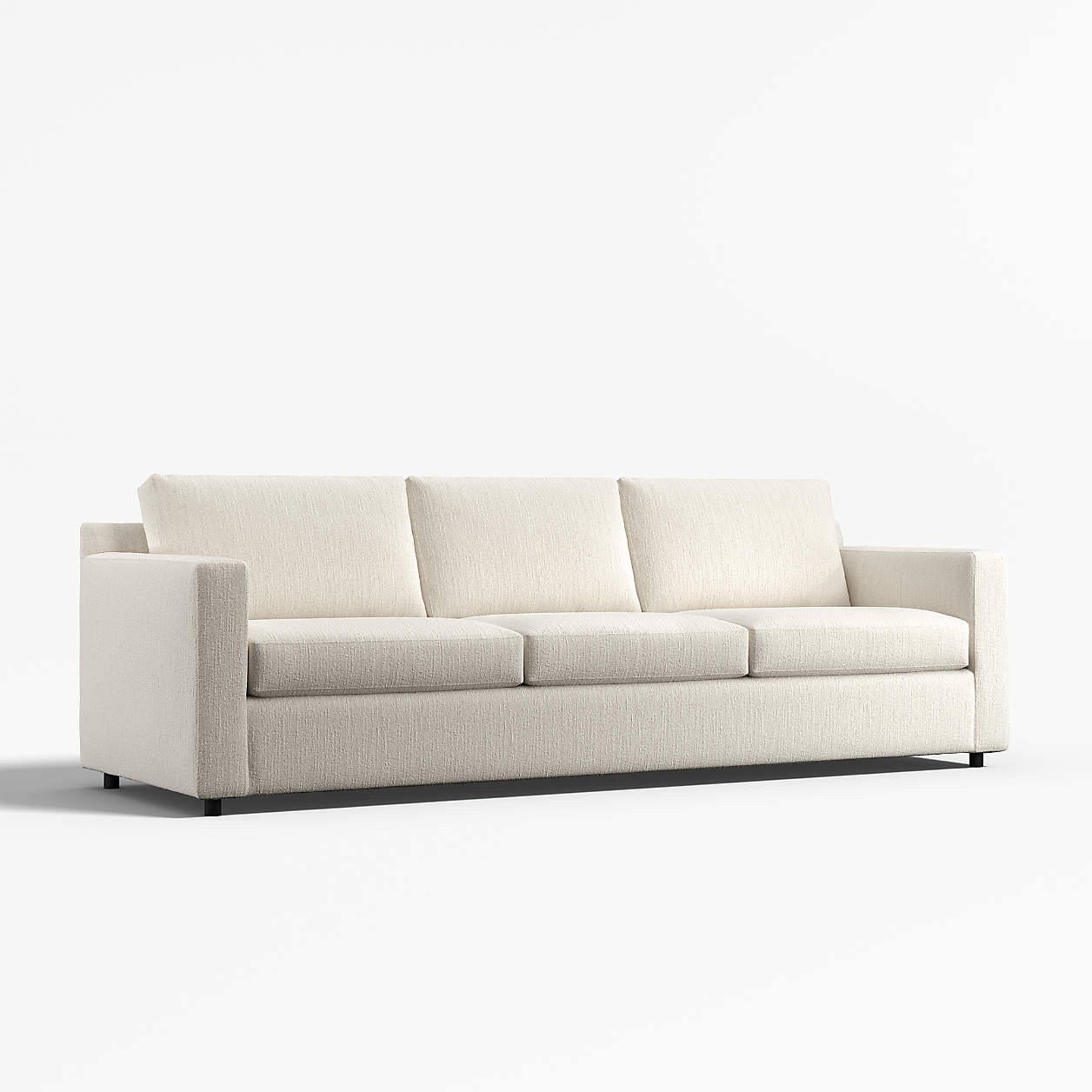 Barrett II 103" 3-Seat Grande Track Arm Sofa + Reviews | Crate & Barrel | Crate & Barrel
