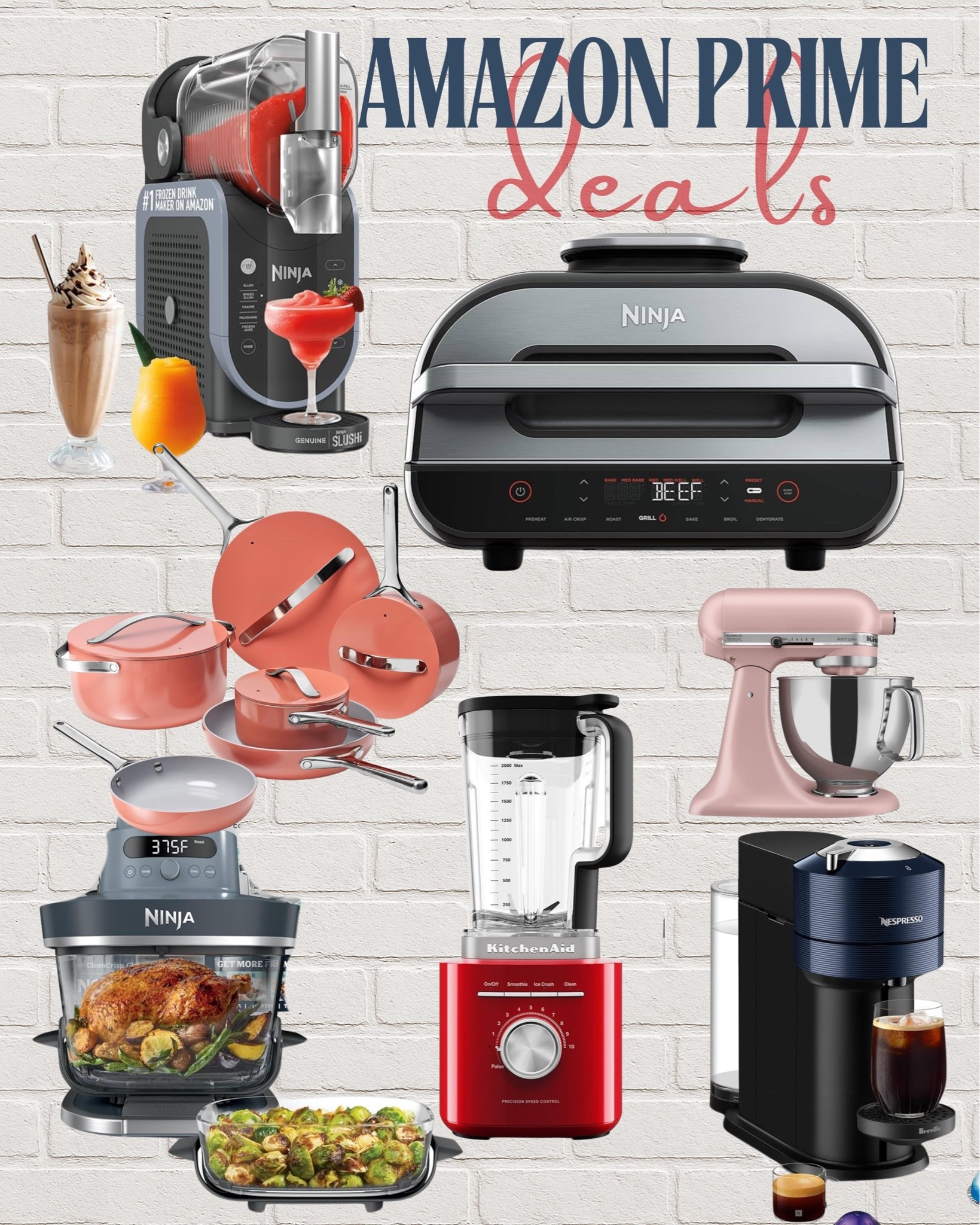 Add to cart: Premium Kitchen Edition 👩🏼‍🍳

The best of Amazon Prime deals for the heart of your home! Loving this bold and colorful lineup— especially that vibrant red KitchenAid blender and the space-saving Ninja multi-cooker.

• Everything featured is linked on my LTK shop - click the link in my bio to shop the look!

XOXO,
Ana Randall 💗

#LTKhome #AmazonFavorites #PrimeDay #KitchenStyle #AestheticKitchen
#HomeGadgets

#LTKhome #LTKsale