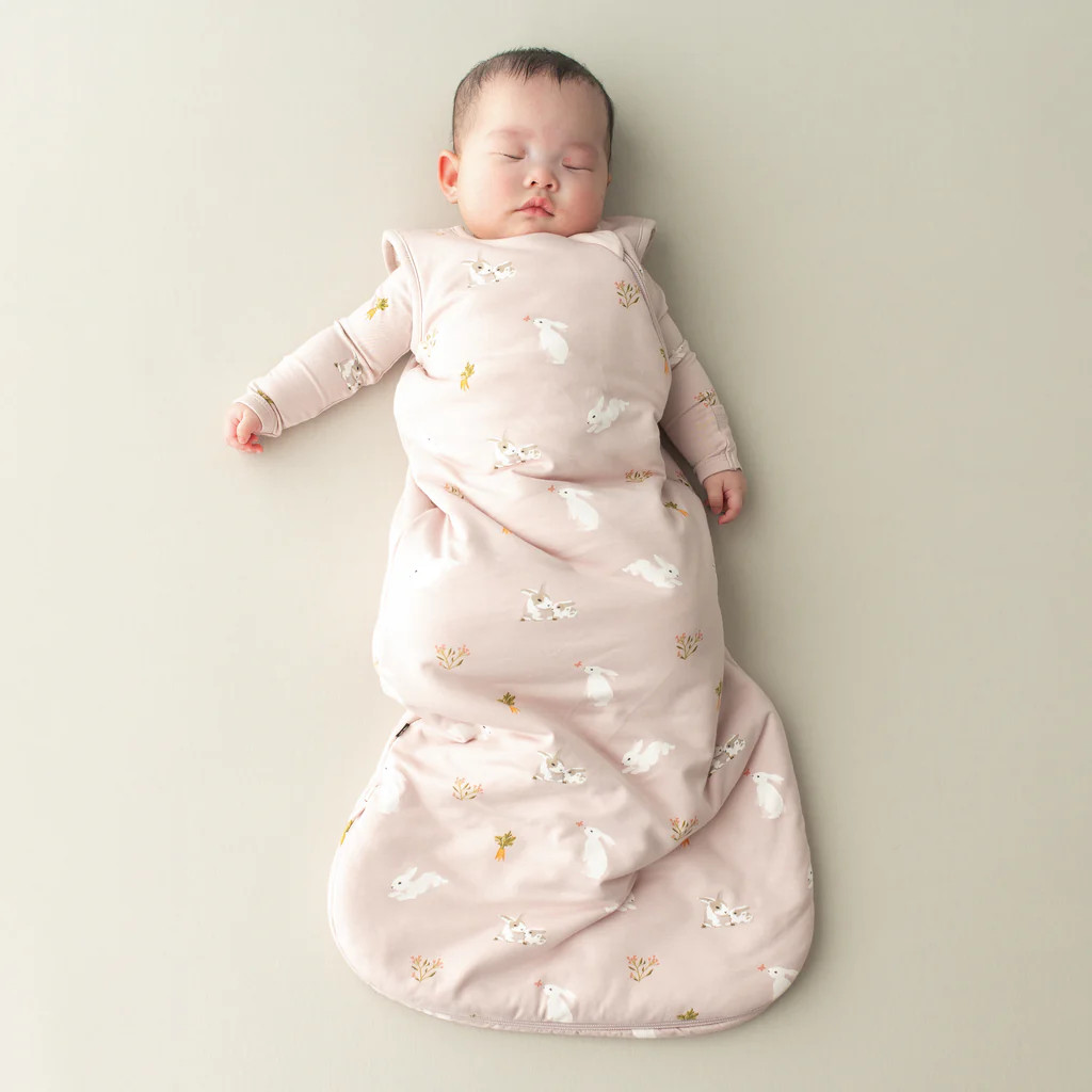 Sleep Bag in Blush Rabbit 1.0 | Kyte Baby