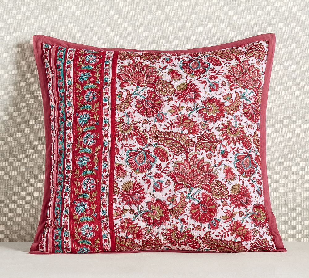 Jane Handcrafted Reversible Quilted Sham | Pottery Barn (US)