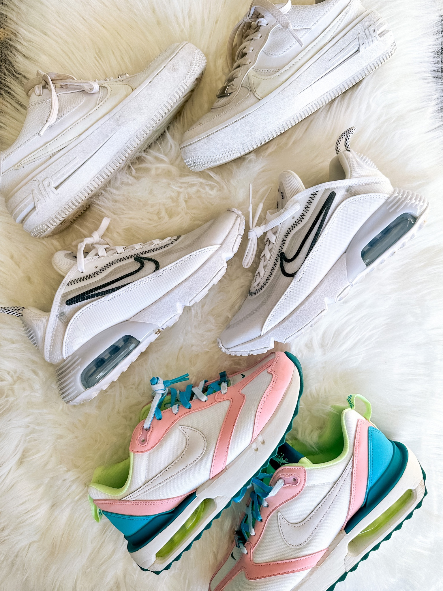White sneakers
Pink sneakers
Black and white sneakers

#LTKsalealert #LTKshoecrush #LTKfit