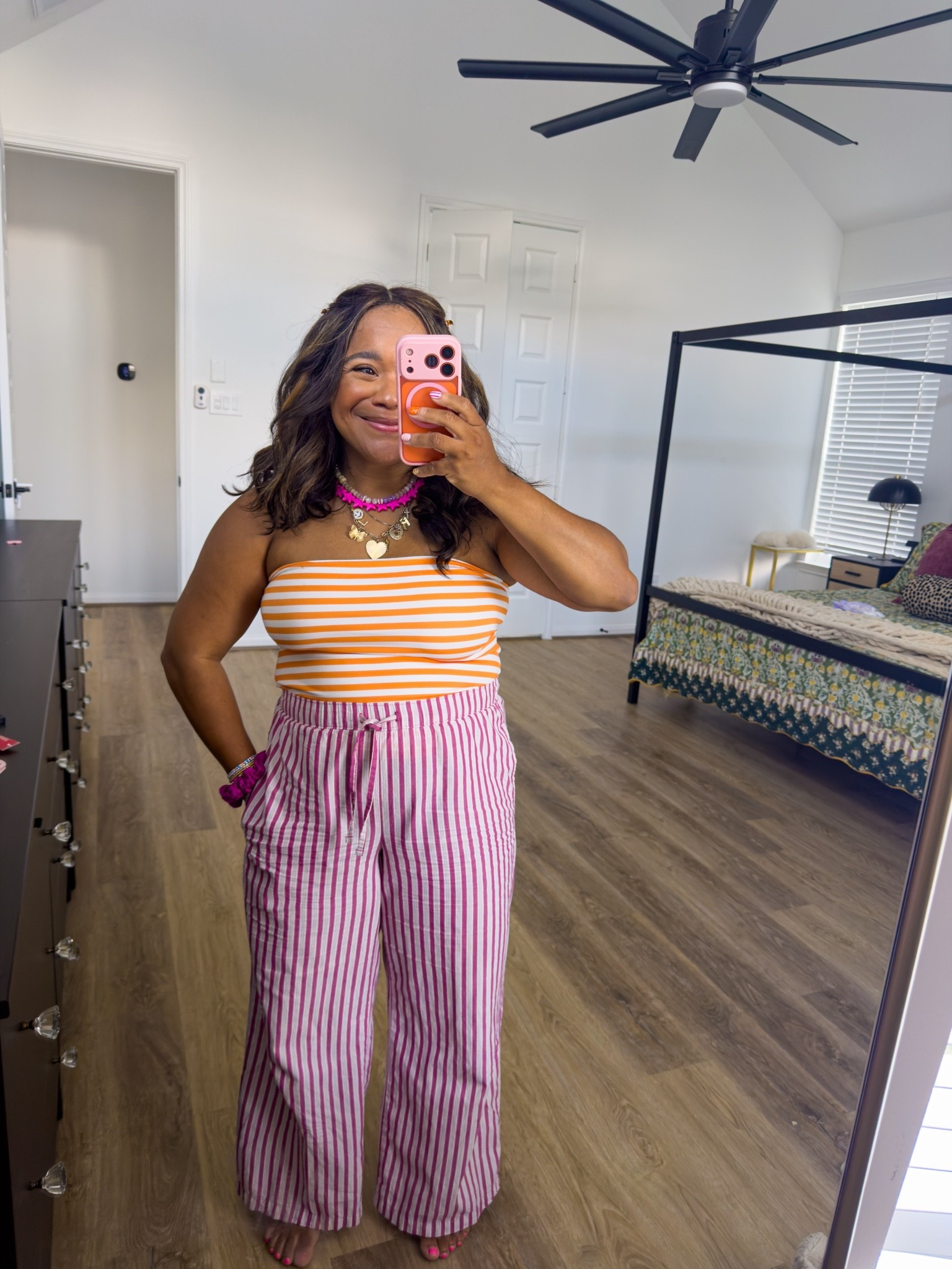 TARGET OOTD: love this tube top! Linking the bra I wear with this top too! Wearing mediums in everything!

#LTKootd #LTKmomlife #LTKPetite