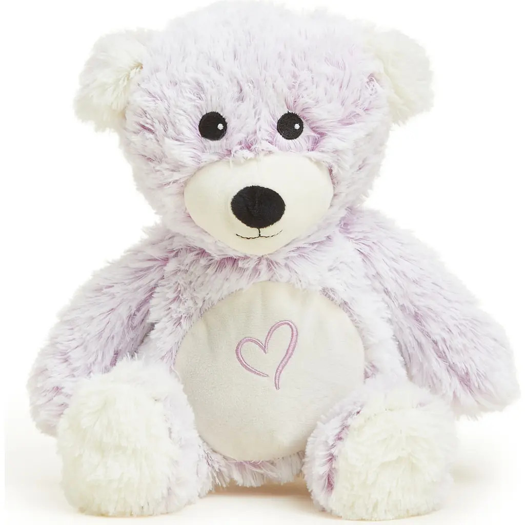 Warmies Plush Toy Love Bear in Lt/pastel Purple at Nordstrom | Nordstrom