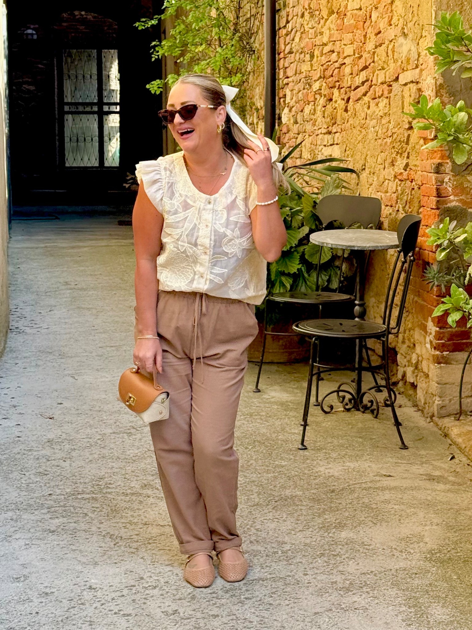 Italy fit: sponsored by SHEIN (not really but really!!) 

#LTKPetite #LTKOver40 #LTKTravel