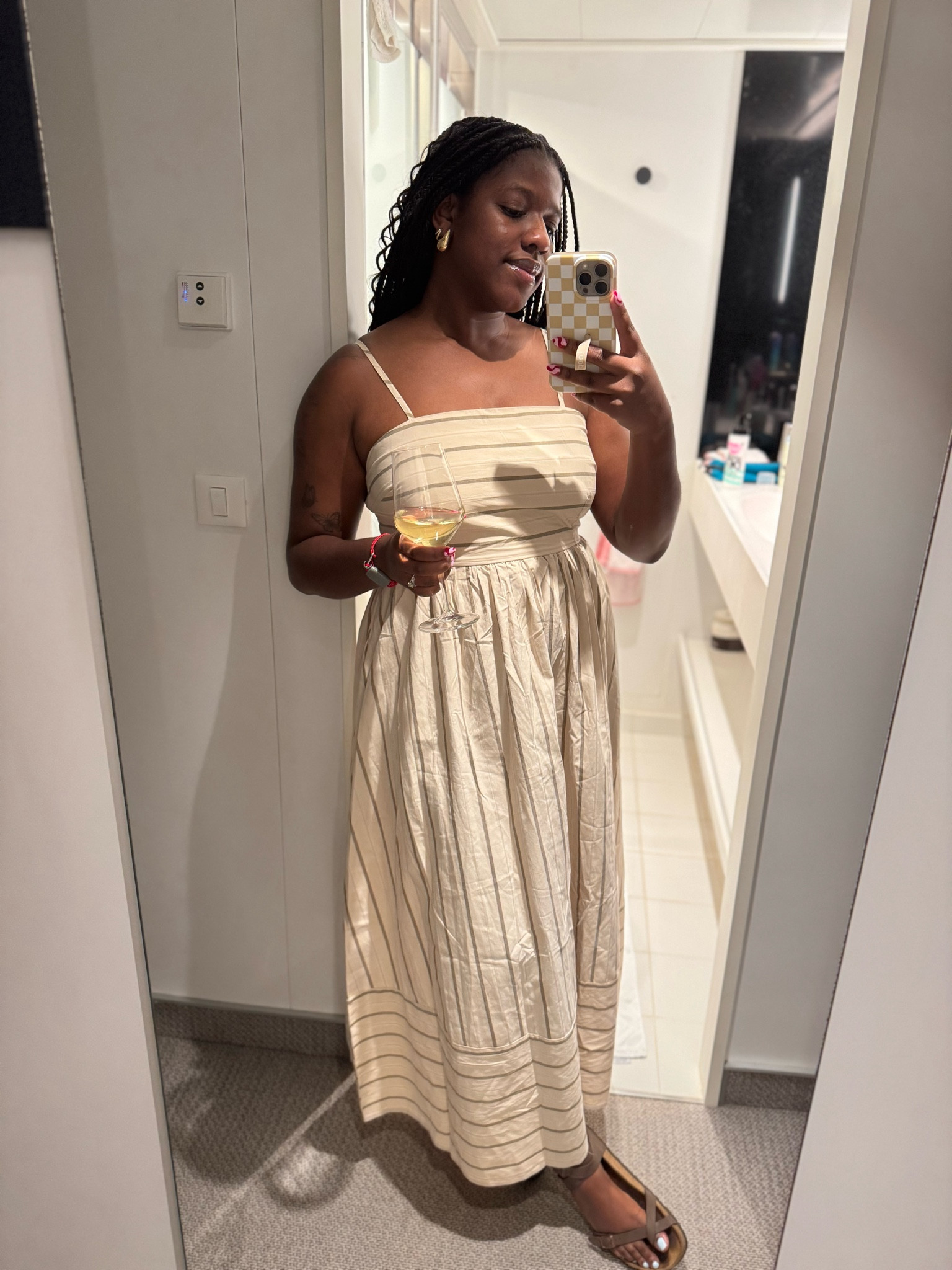 Comfortable Maxi dress - tool this in another color as well for Valentine’s Day 💖💕 paired with Birkenstock yara wrap sandal 

#LTKTravel #LTKFindsUnder50