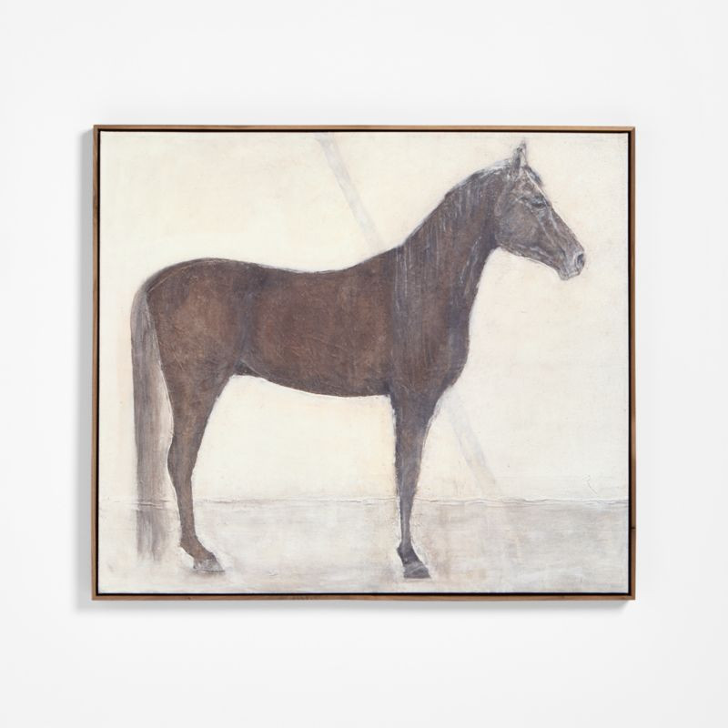 "Resurrection" by Paul Meyer Framed Wall Art Print 48" x 42" | Crate & Barrel | Crate & Barrel