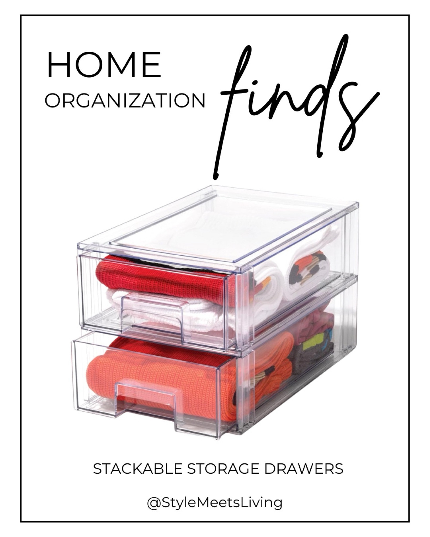 These stackable storage drawers are a total game changer for home organization! 🙌 I use them for under-sink storage in my bathroom, but they’re so versatile—you can use them for clothing, pantry items, and more. 

#HomeOrganization #BathroomStorage #StackableDrawers #DeclutterYourSpace
#AmazonFinds  #OrganizationEssentials

#LTKHome #LTKFindsUnder50