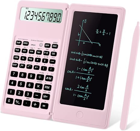Scientific Calculators,IPepul Multi-Functional Pink Kawaii Calculator with Algebra, Trigonometry,... | Amazon (US)