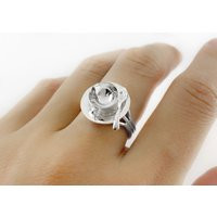 Handmade Sterling Silver Teacup Ring Whimsical Tea Party Jewelry | Etsy (US)