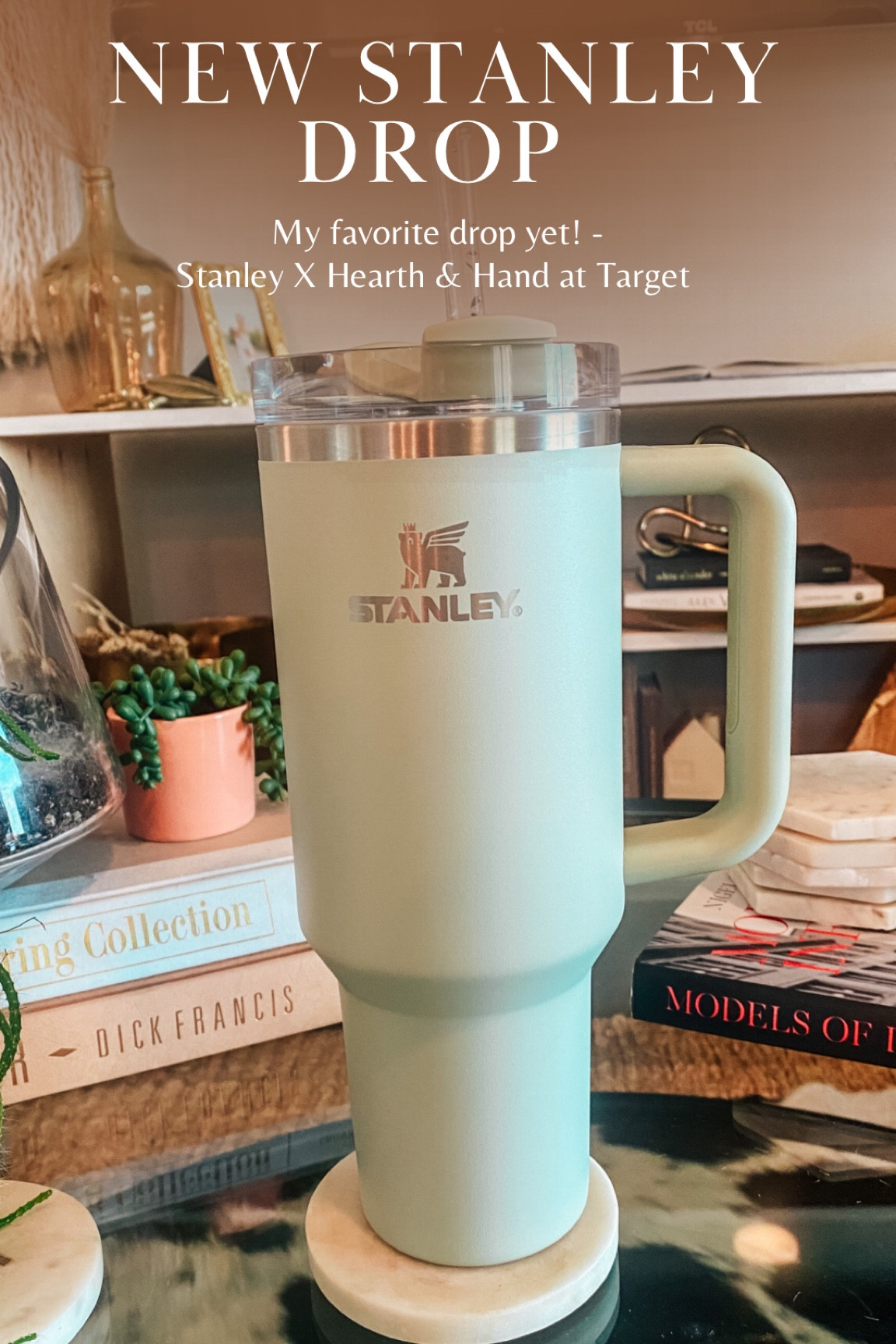 New Stanley drop - Heart & Hand X Stanley .

I’m obsessed with this drop. This sage color is perfect year round; fall, winter, spring and summer! 

#LTKunder50 #LTKFind #LTKSeasonal