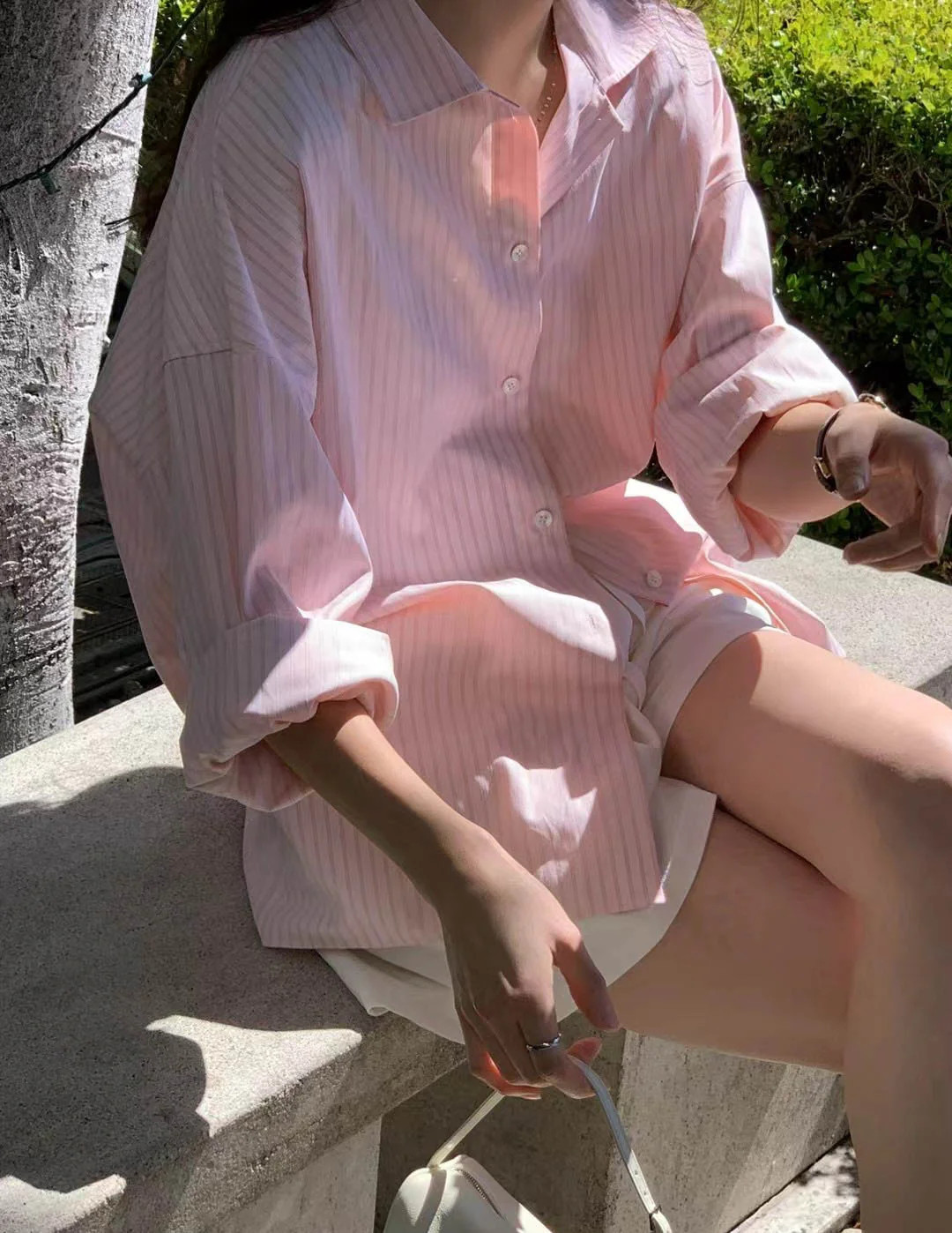 SLOANE STRIPED SHIRT | Sanna New York