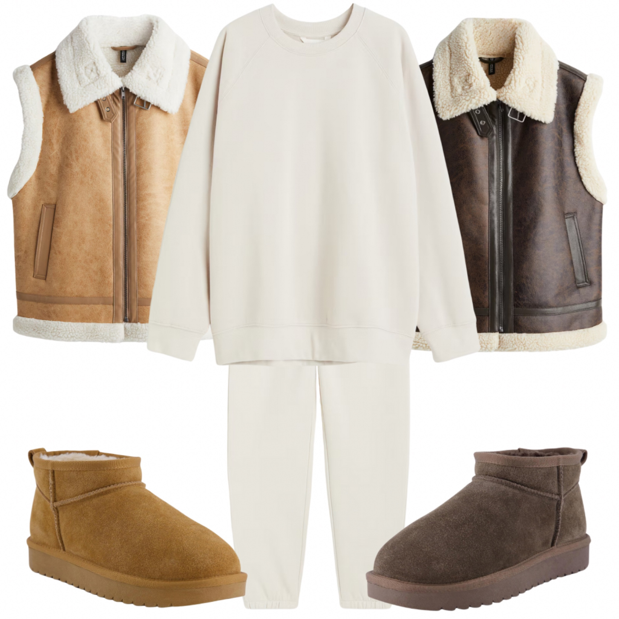 Winter outfit, winter outfit Inspo, vest, Sherpa vest, travel outfit 

#LTKStyleTip #LTKTravel