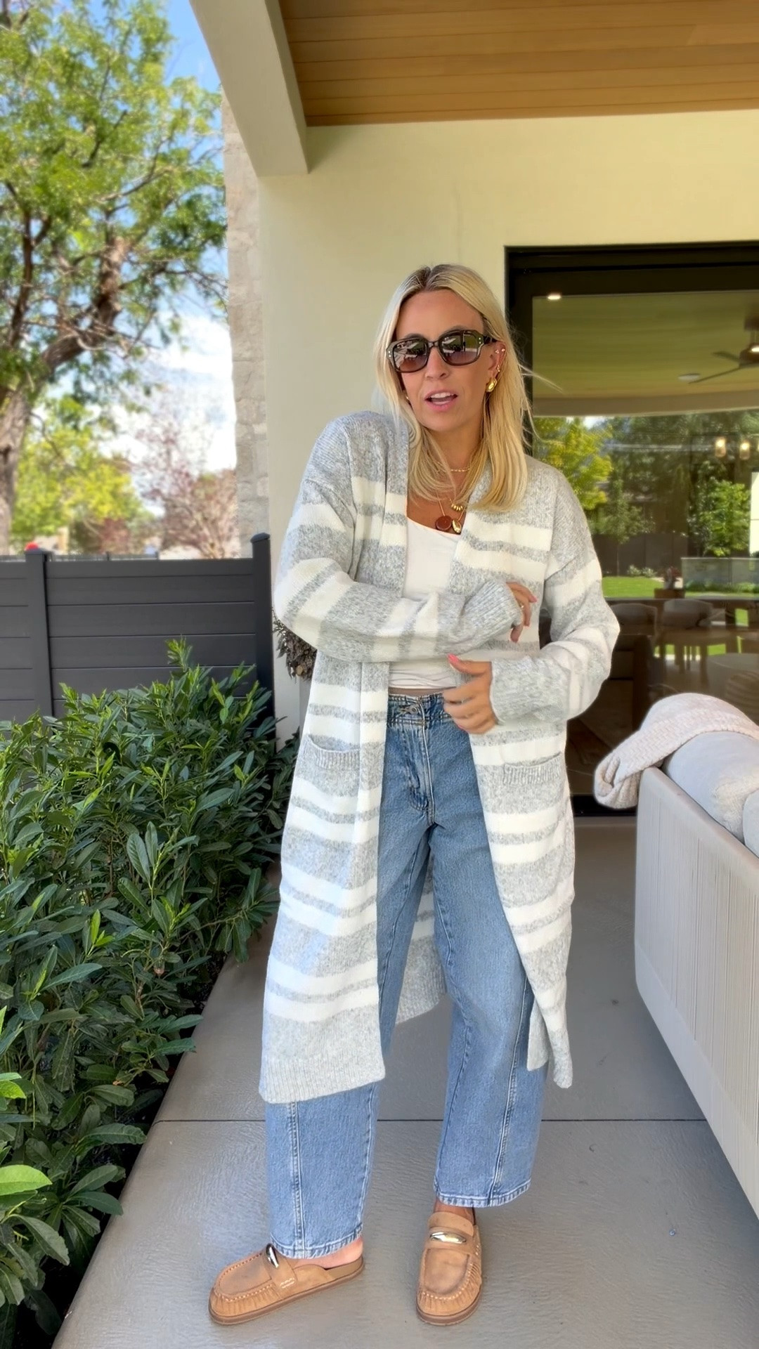 Same cardigan in this Heather grey rugby stripe!

#LTKootd #LTKgrwm #LTKmomlife