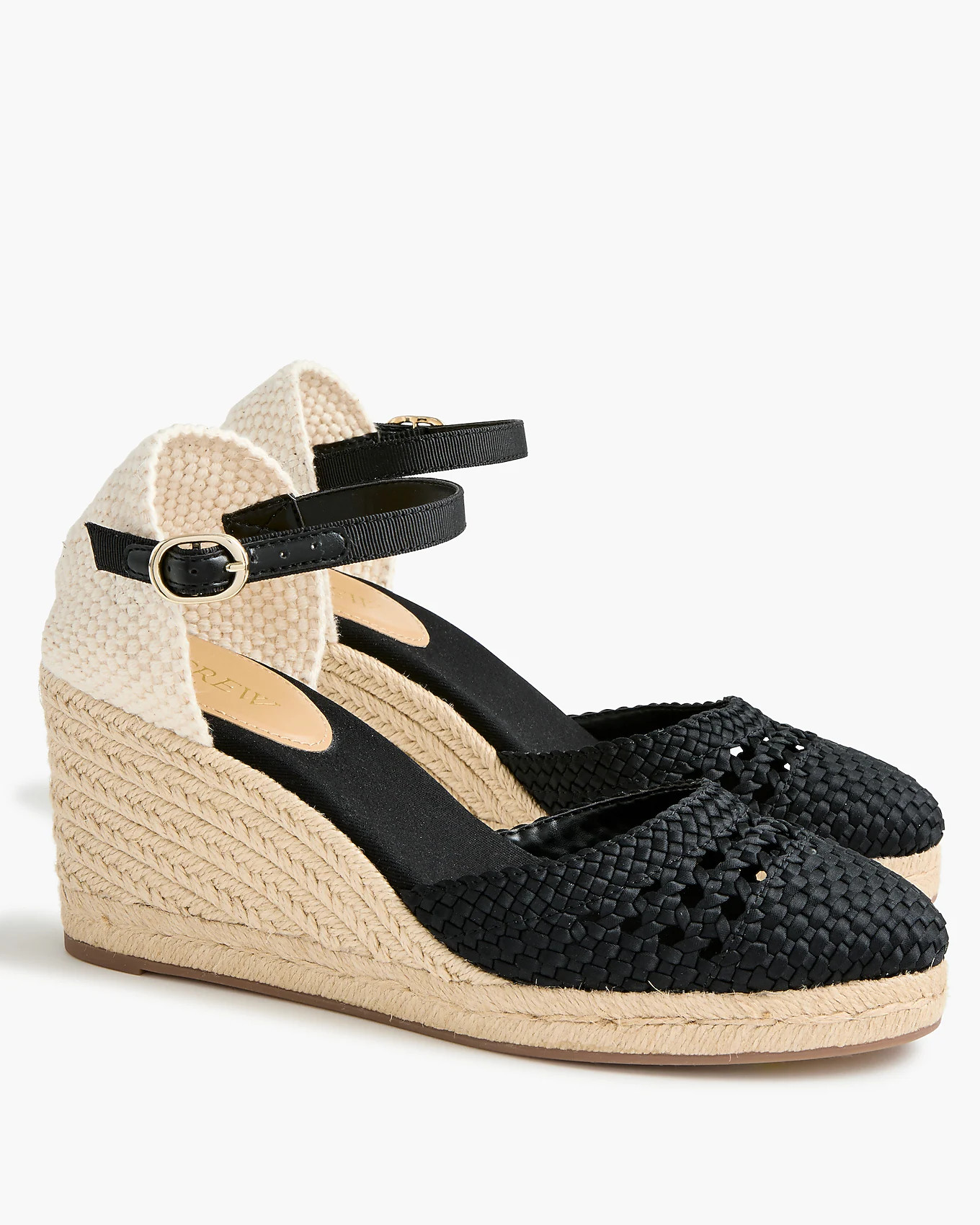 Crochet espadrille wedges | J.Crew Factory