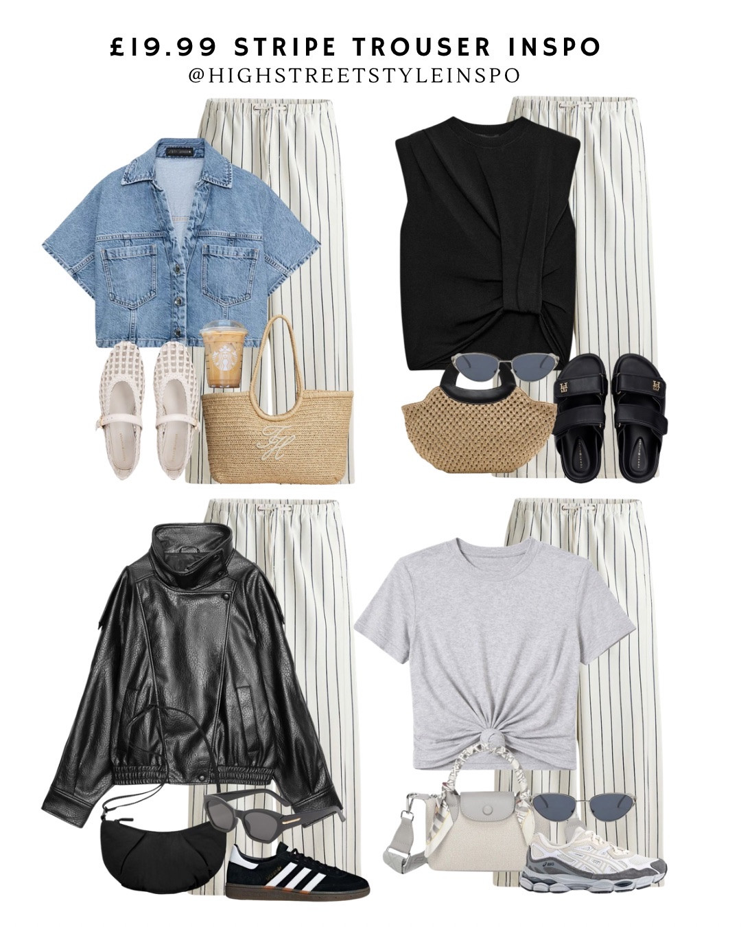 £19.99 stripe trousers inspo ✨


Tags: trending now, spring style, city break, everyday style, elevated basics, capsule wardrobe, summer style, resort wear, vacation, spring fashion, spring outfits, date night outfits, holiday outfit, Ibiza 

#LTKunder100 #LTKSeasonal #LTKbasics #LTKcapsule  #LTKvacation  #LTKholiday

#LTKspring #LTKsummer #LTKuk #LTKspring #LTKxTommyHilfiger
