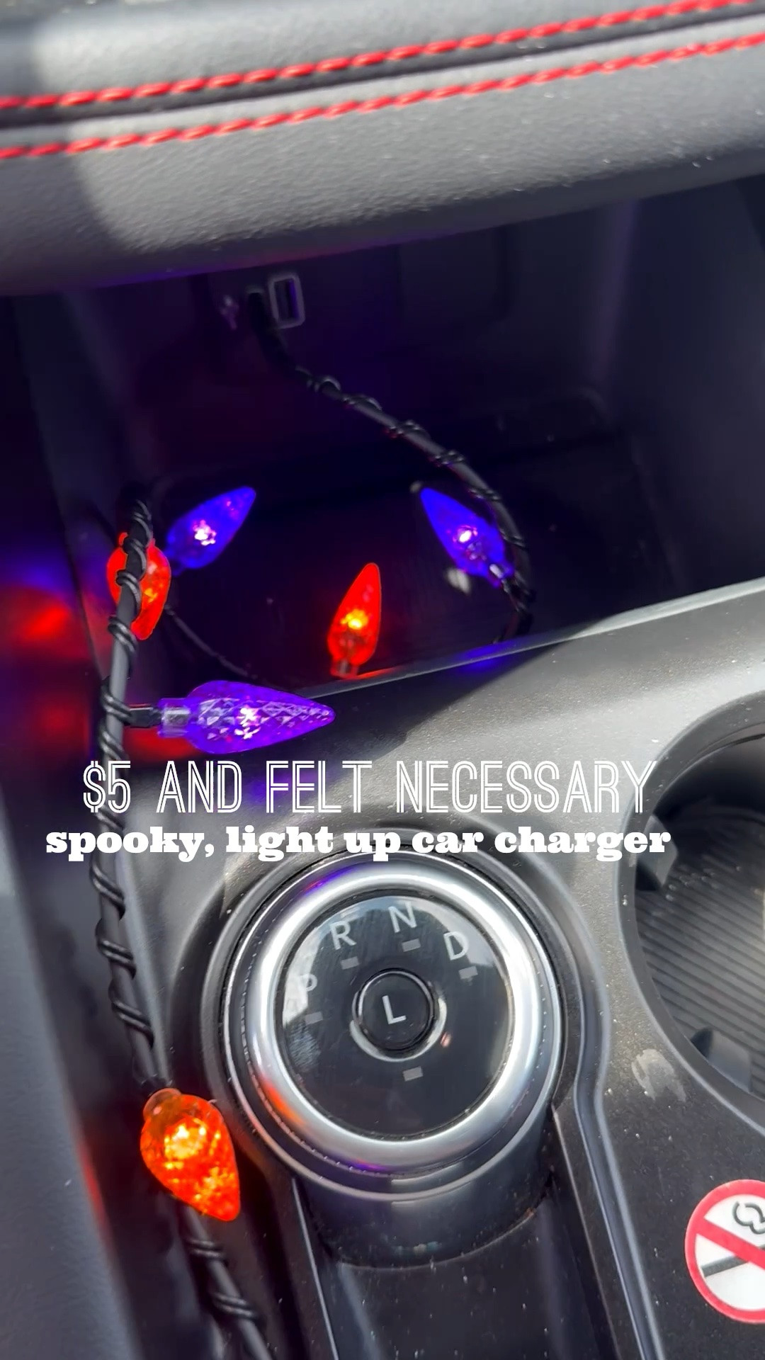 Spooky, light-up phone charger for the car! #halloween #halloweencar #halloweenaccessories #targetfinds #halloweenattarget

#LTKmomlife #LTKSeasonal #LTKHome