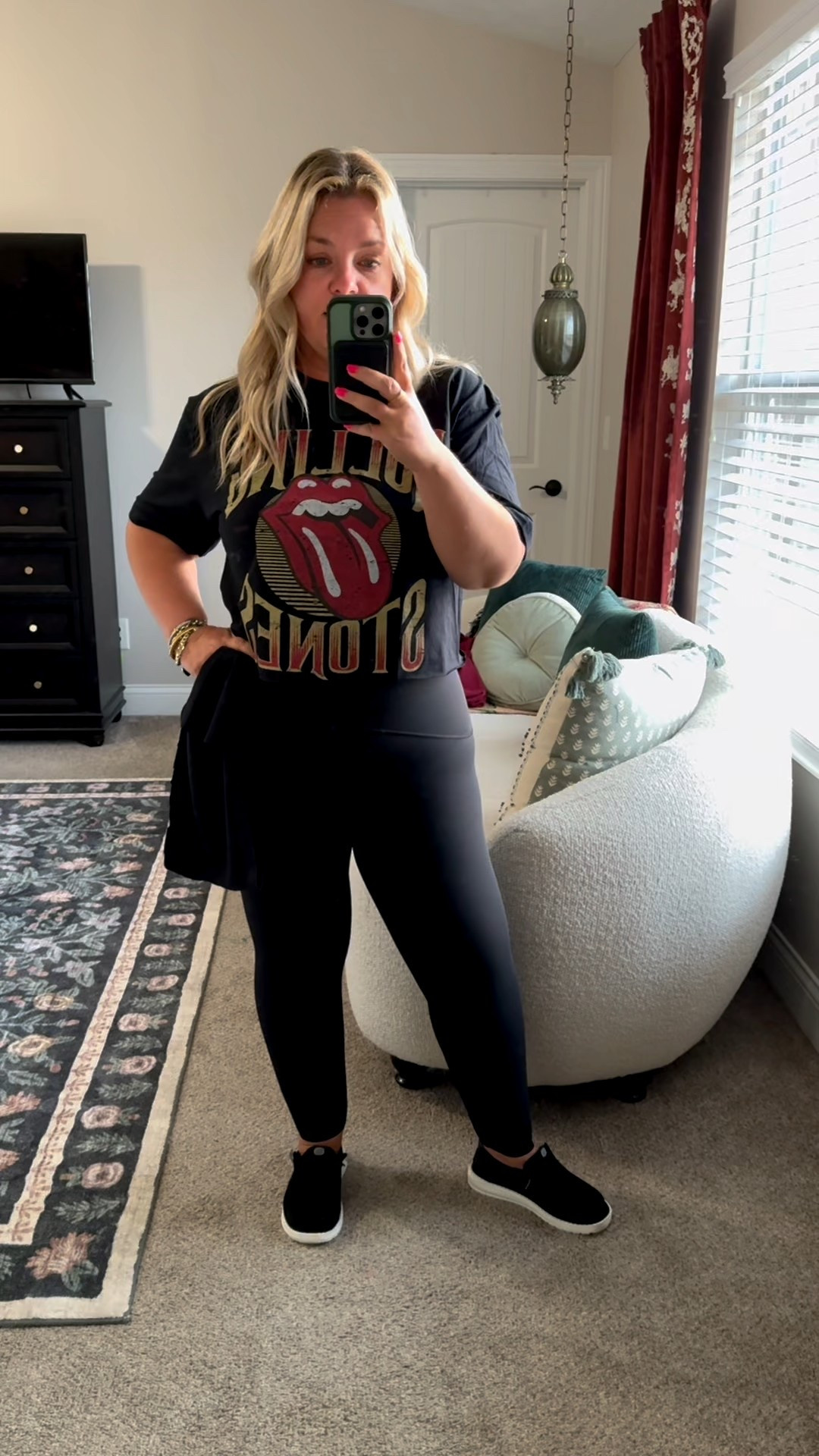 Don’t be afraid to make things your own! I chopped off this men’s tshirt to make this cute crop top!

#LTKMidsize #LTKPetite #LTKOver40