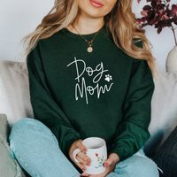 Dog Mom Sweater | Mother Sweatshirt Lover Gift Crewneck Comfy Shirt Best Sellers 2022 | Etsy (CAD)