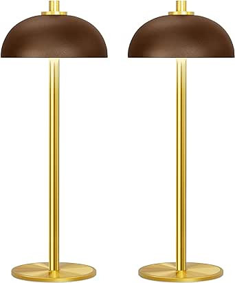 ZTFLOS Cordless Table Lamp Rechargeable,LED 5000 mA Battery Powered Table Lamps Portable Table Li... | Amazon (US)