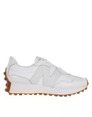 New Balance 327 sneakers in triple white | ASOS (Global)