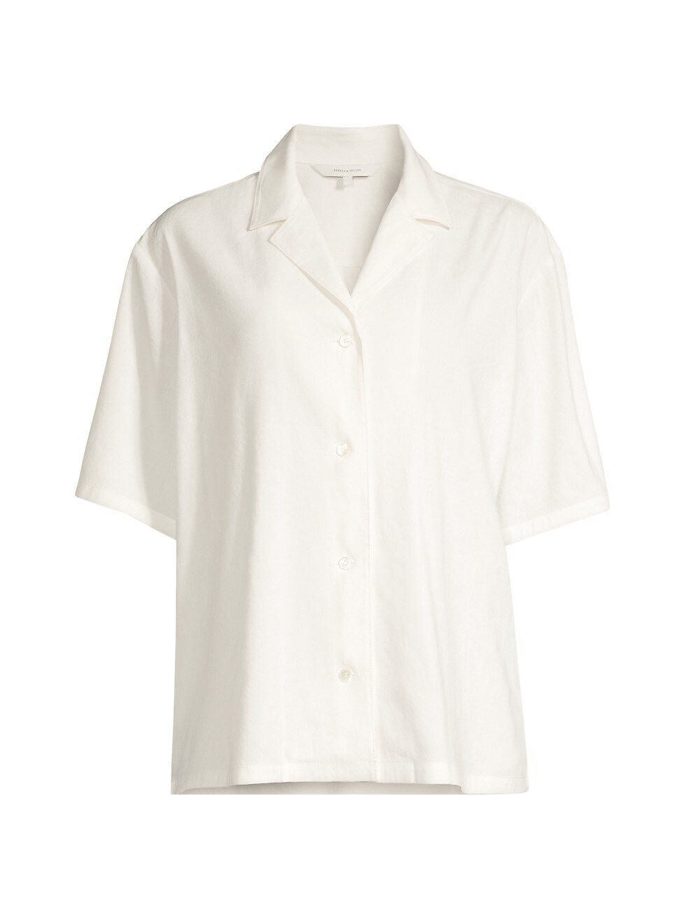Cabana Stretch-Linen Shirt | Saks Fifth Avenue