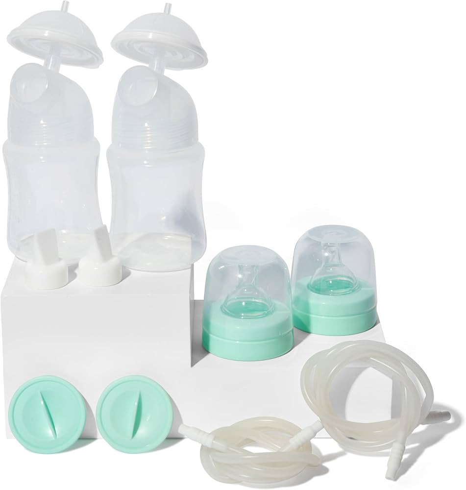 Motif Medical Duo Double Breast Pump Replacement Parts - Resupply Kit w/Milk Storage Containers, ... | Amazon (US)