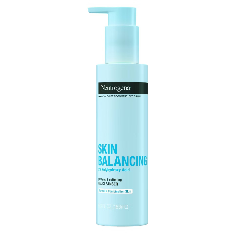 Neutrogena Skin Balancing Purifying and Softening Gel Cleanser - 6.3 fl oz | Target