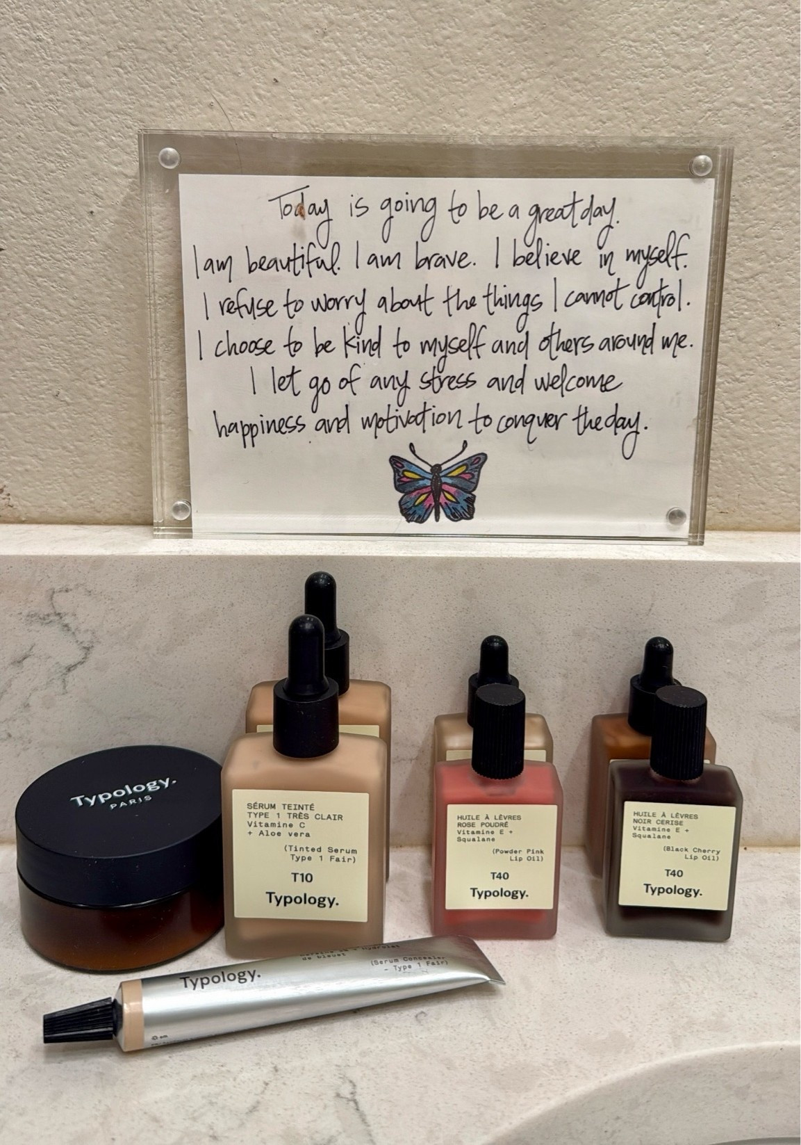 Tinted skincare that I’ll be wearing all summer long for a no makeup look! I love the coverage and how lightweight everything is, plus you’d never know that the tinted serum isn’t foundation🤯Since it’s skincare, it’s helping out your skin as you wear it! #typology

#LTKgrwm #LTKselfcare #LTKBeauty