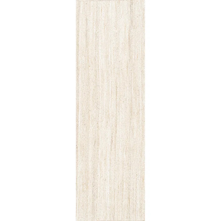 Cruise Handmade Braided Jute Area Rug in Off White | Wayfair North America