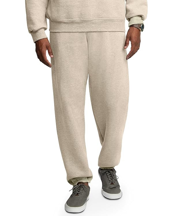 Fruit of the Loom Eversoft Fleece Elastic Bottom Sweatpants with Pockets, Relaxed Fit, Moisture W... | Amazon (US)