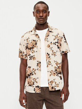 Short-Sleeve Camp Shirt | Old Navy (US)