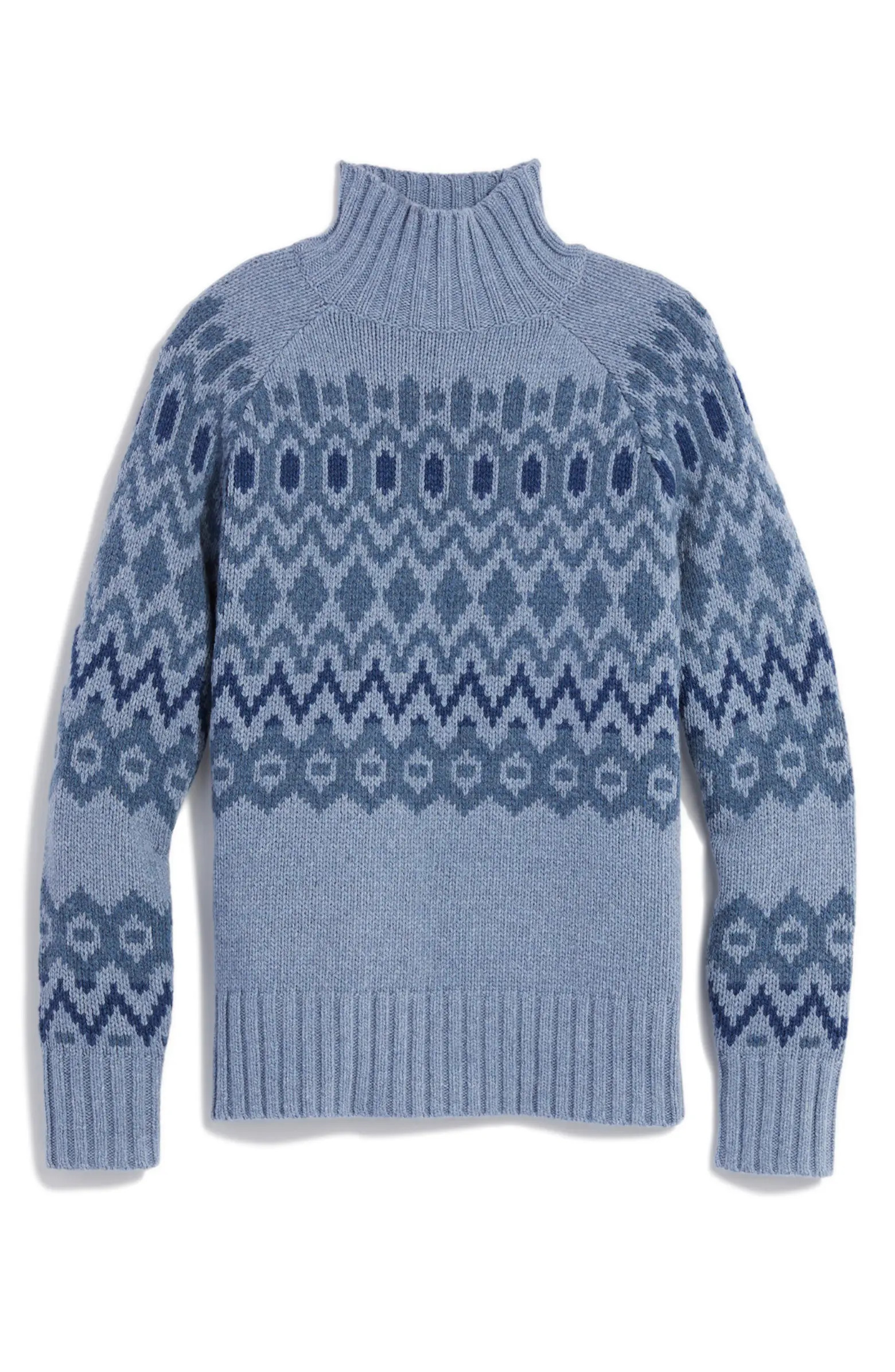 Fair Isle Merino Wool Blend Sweater | Nordstrom