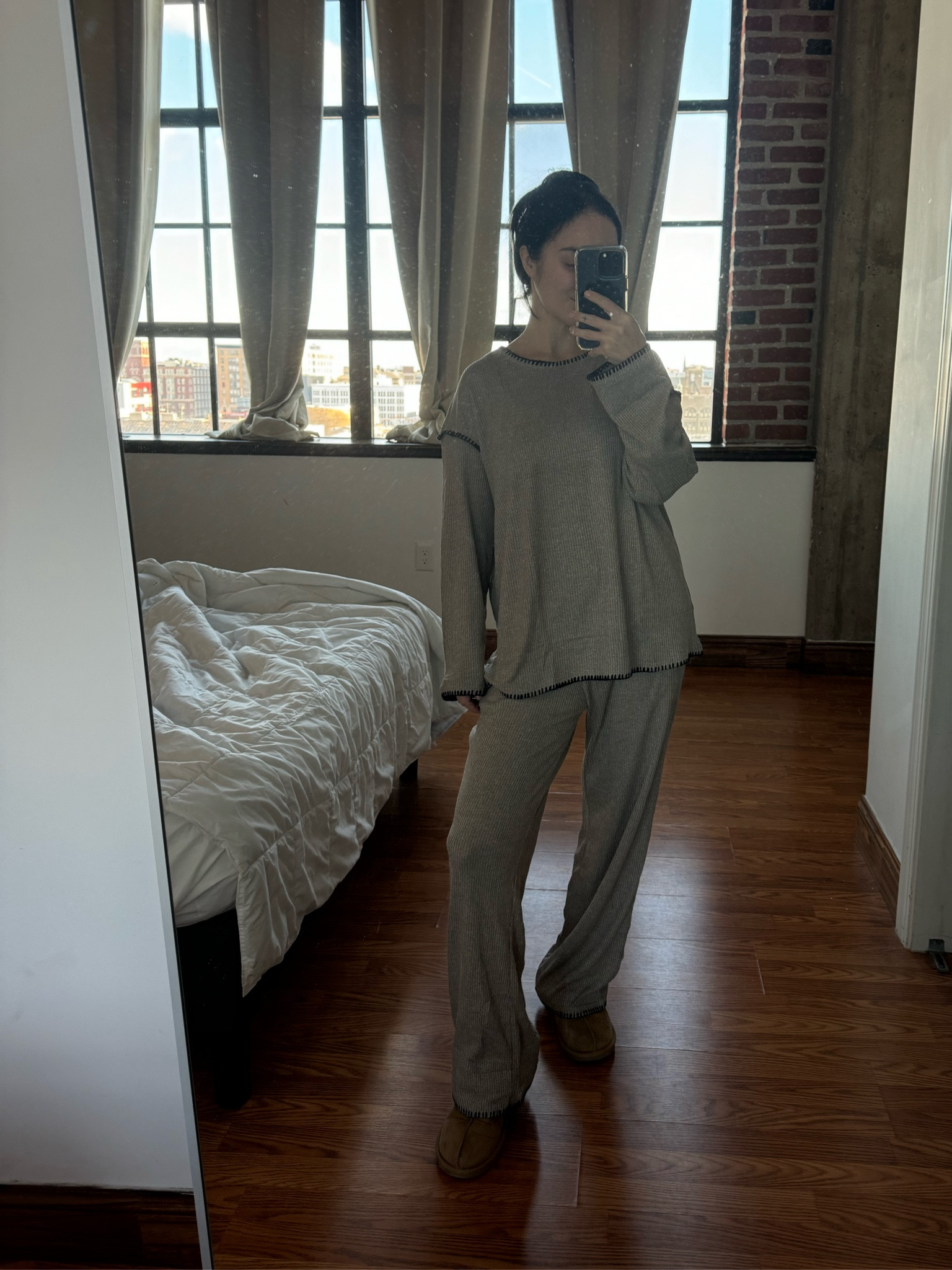 my favorite cozy amazon set under $30 💭✨ wearing a size small! 

#LTKStyleTip #LTKHome #LTKFindsUnder50